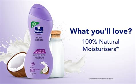 Parachute Advansed Deep Nourish Body Lotion for Women & Men, Dry Skin ...