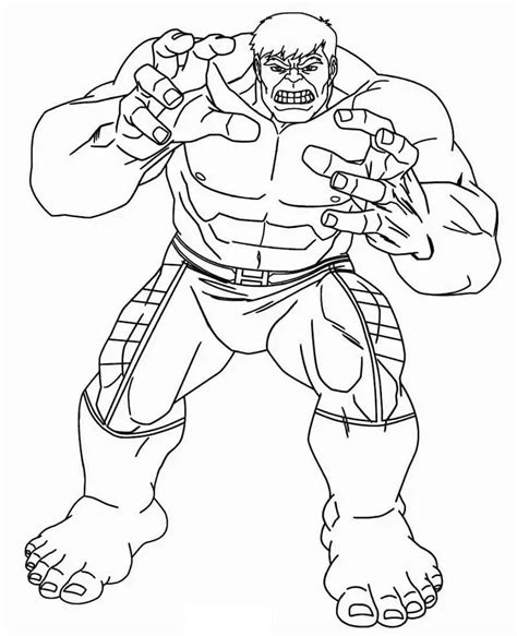Image result for Hulk Coloring