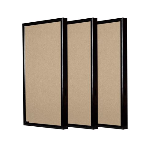 Soundproofing Wooden Frame Acoustic Panels (BLACK)