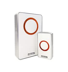 Elleys' Mellow Wireless Door Bell with Remote controler (Volume Control ...