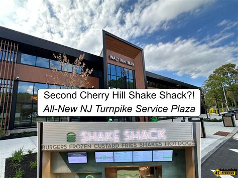 Second Shake Shack in Cherry Hill? New Walt Whitman Service Plaza on NJ ...