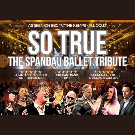 The Tribute to Spandau Ballet: So True in Southampton, The Attic ...