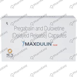 Maxdulin 75/20 Capsule: Uses, Side-effects, Price, Dosage & More Info ...