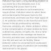 Pollution due to urbanizationessay writing - Brainly.in