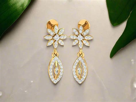 Delightful Daisy Studs - EFIF Diamonds – EF-IF Diamond Jewellery