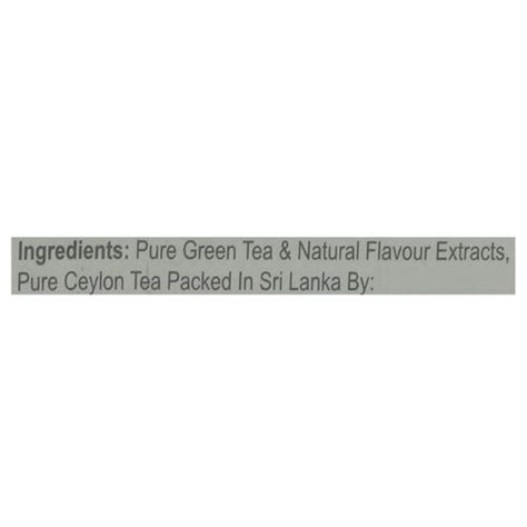 Mlesna Flavored Green Tea Bags - Earl Grey