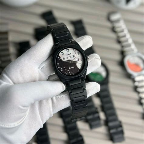 Luxury Quartz Men's Watch – Sabr Edition | 41MM Dial | Date Display ...