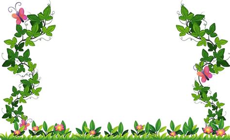 Vegetation border Vectors - Download Free High-Quality Vectors from ...