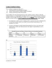 Image result for Biotic Sampling Methods Worksheet