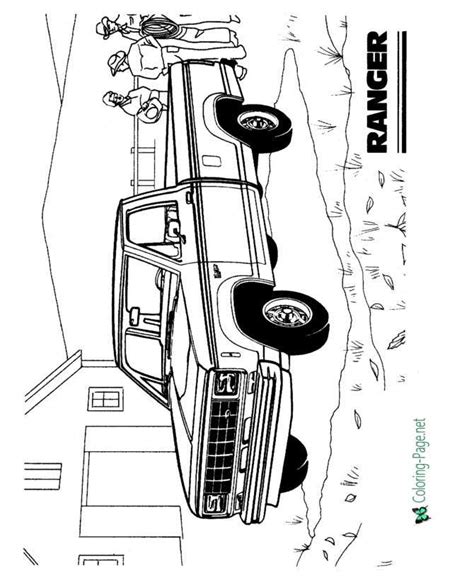Truck Coloring Pages