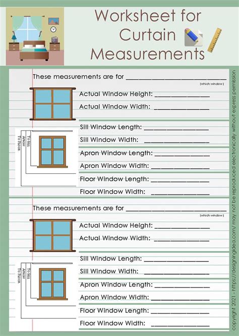Image result for Bay Window Measurement Worksheet