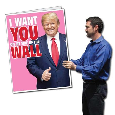 Giant Valentines Day Card | Trump's Wall | VictoryStore – VictoryStore.com
