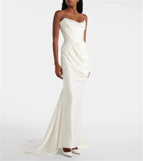 Vivienne Westwood Bridal Vaida satin corset gown Vivienne Westwood
