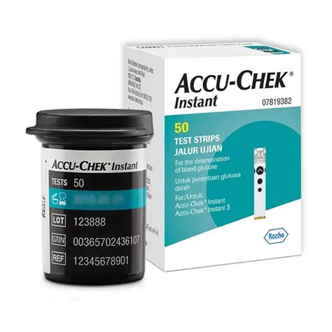Accu-Chek Instant Test Strips 50 Count - Cureka