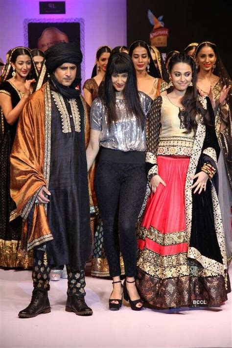 Models flaunt creations by designer Maushmi Badra on Day 3 of the ...