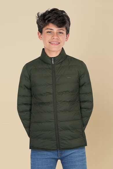 Buy Boys Olive Solid Regular Fit Jacket Online - 39680713 | Allen Solly