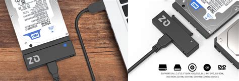 Buy QZ SATA to USB Cable Adapters | HDD SSD Enclosure | Hard Disk Case ...