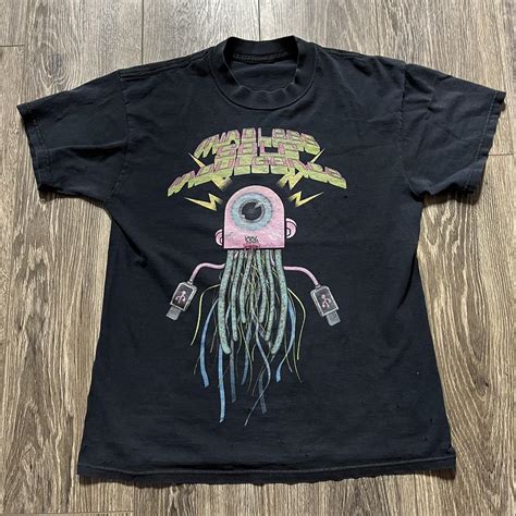 Mindless self indulgence shirt. Well worn with holes... - Depop