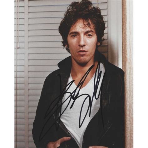 Image result for Bruce Springsteen Autograph