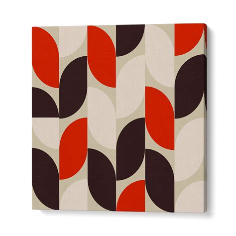 Bauhaus Modern III Abstract Painting by Ana Rut Bre – Asianmonk