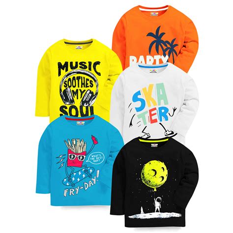 KUCHIPOO Boys Full Sleeves T-Shirts – Kuchipoo