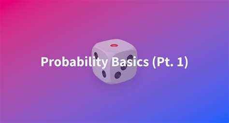 Image result for Probability Basics