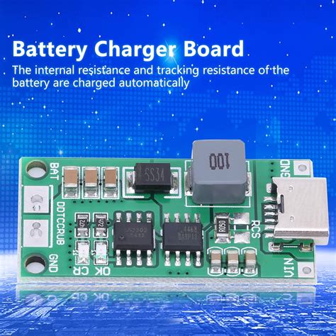Buy Walfront DDTCCRUB Battery Charger Module 2S‑2A Li‑ion Battery ...