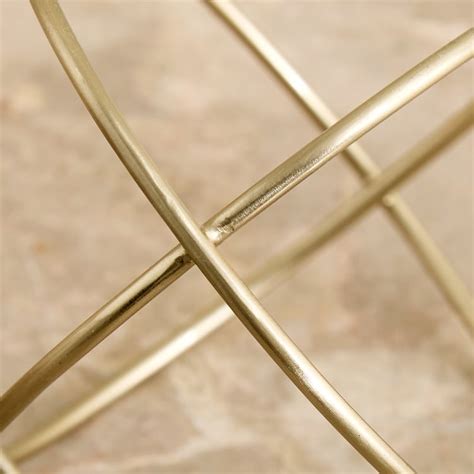 Buy Ember Lumiere Metal Sphere Rings Table Accent from Home Centre at ...