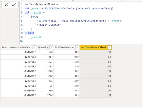 Solved: SUMX with ALLEXCEPT not working? - Microsoft Fabric Community