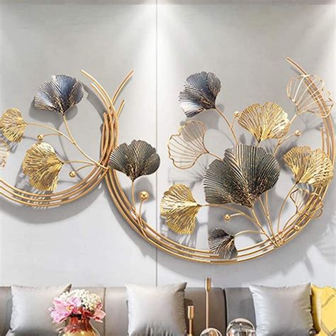 Bumper Sale Two Moons Metal wall Art ( 50 x 30 Inches) - Punam Metalcrafts