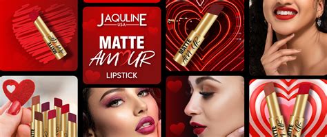 Fall in Love with Love Special Matte Amour Lipstick | Jaquline USA