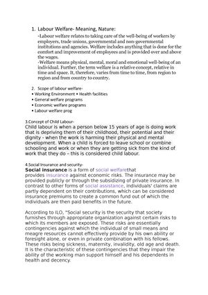 Labour welfare Case study - Child Labour in Mizoram: A Case Study ...