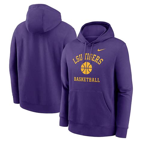 Nike LSU Tigers Basketball Arch Pullover Hoodie | Academy