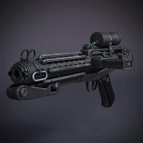 ArtStation - Star Wars: E-11 Blaster rifle