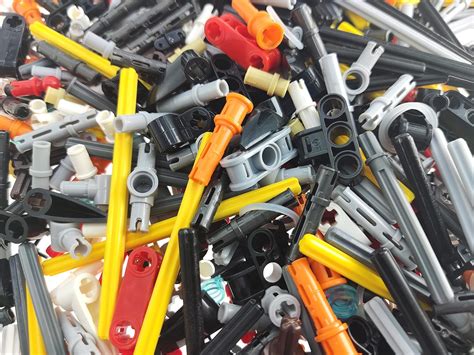 Buy ASTEM 2LB Technic-Parts-Pieces Technic-Geras,Pins,Beams,Axles,Bulks ...