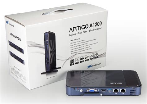 VIA Launches the ARTiGO A1200 SlimPC featuring Eden X2 Dual Core CPU - Softpedia