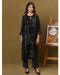 Buy Designer Hand Block Printed Kurtas for Women | The Loom