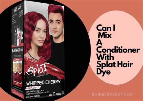 Mix Hair Dye And Conditioner at Annie Ettinger blog