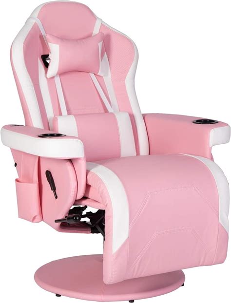 Buy Modern-Depo Massage Video Gaming Recliner Chair Ergonomic High Back ...