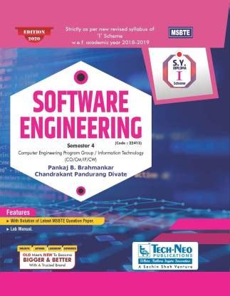 Software Engineering ( Sem 4 Computer MSBTE Diploma ): Buy Software ...