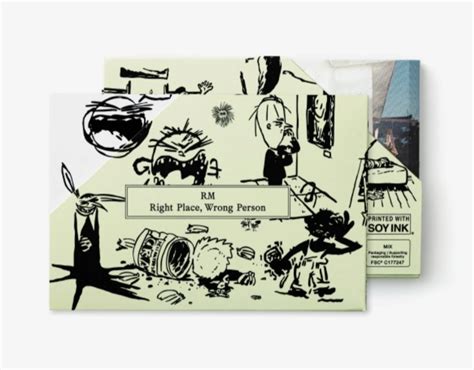 (BTS) RM “Right Place, Wrong Person” (weverse Version) - pre-order