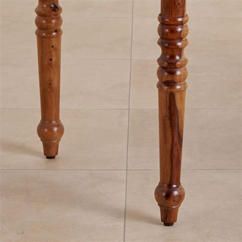 Buy Kian Sheesham Wood 4-Seater Dining Set with Chairs - Brown from ...