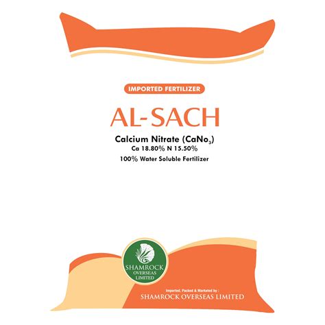 Buy SHAMROCK AL-SACH Calcium Nitrate Water Soluble Fertilizer Powder ...