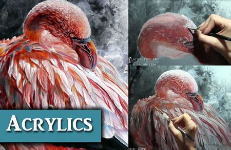 Image result for Flamingo Painting Tutorial