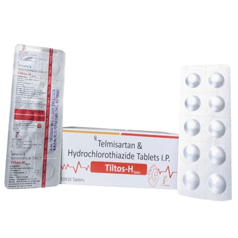 TiltosH - Telmisartan & Hydrochlorothiazide Tablets I.P. - Jecks Pharma