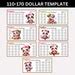 Buy Mini Panda Savings Challenge Printable, Panda Saving Challenges ...