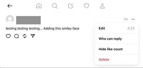 Image result for Threads Edit Button