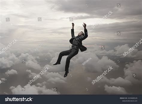 Person Falling From The Sky
