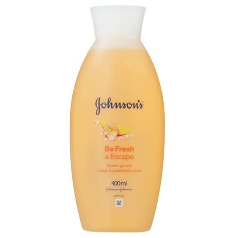 Buy Johnson's Be Fresh and Escape Shower Gel - Mango & Passionfruit ...