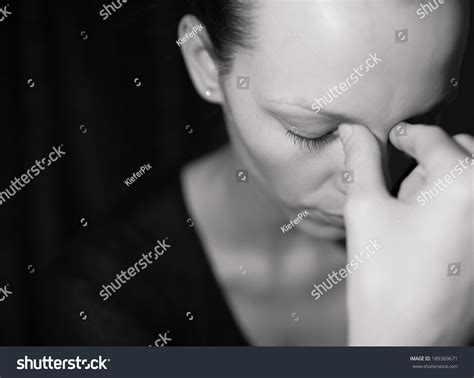 Portrait Sad Depressed Woman Deep Thought Stock Photo 189369671 | Shutterstock